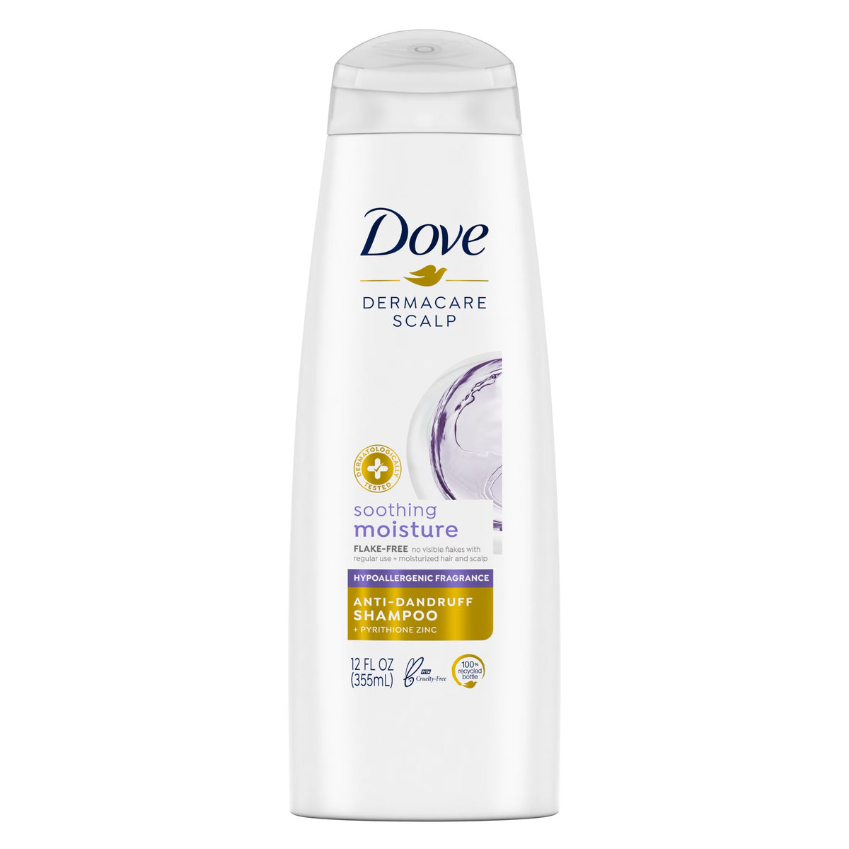 Dove USA DERMACARE SCALP Anti Dandruff Shampoo Soothing Moisture 355ml