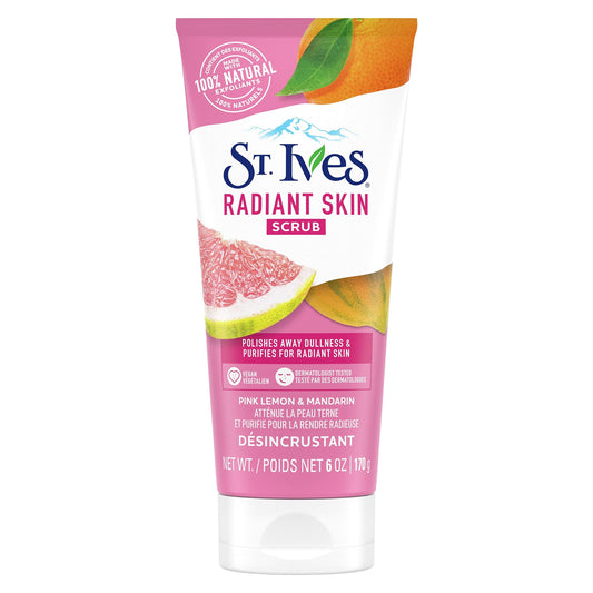 St.Ives USA Radiant Skin Pink Lemon & Mandarin Orange Scrub 170g