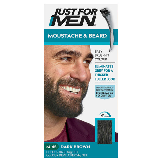 Just For Men Mustache & Beard Color Dark Brown