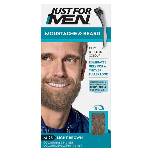 Just For Men Mustache & Beard Color Light Brown