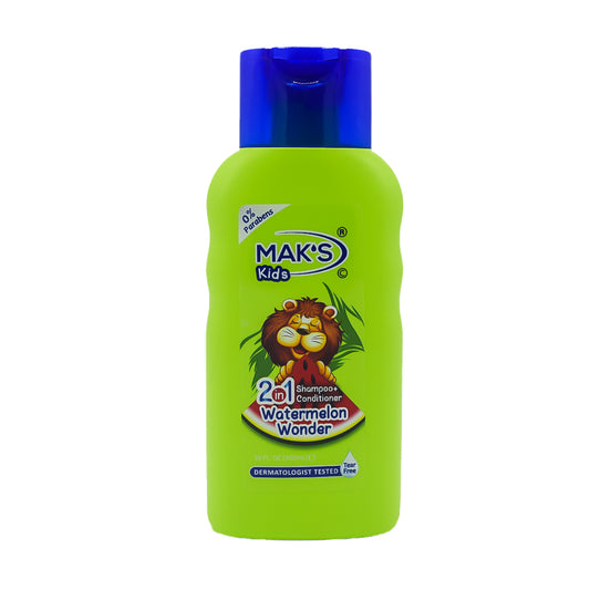MAK’S Kids 2in1 Shampoo + Cond Watermelon Wonder 300ml with Baby Soap 85g