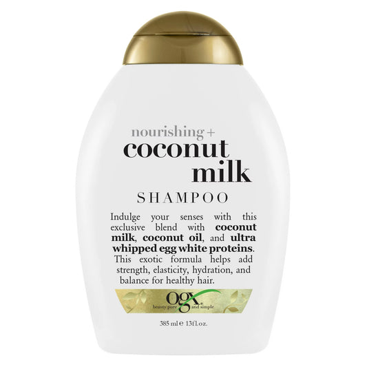 OGX Shampoo Nourishing + Coconut Milk 13 Fl OZ (385 ml)