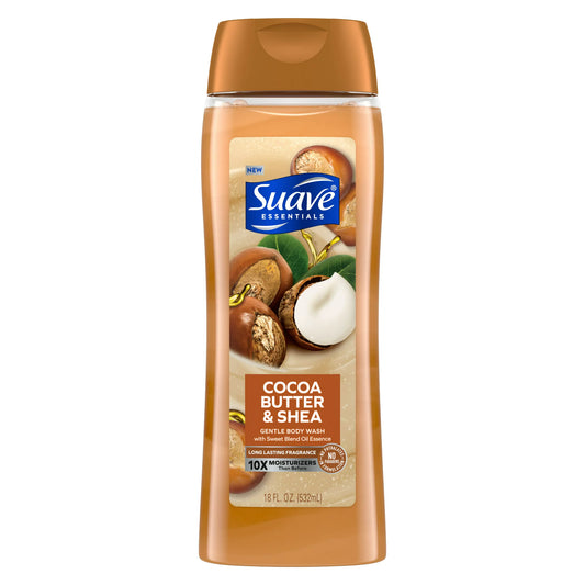 Suave USA  Cocoa Butter & Shea Body Wash 18 fl oz (532ml)