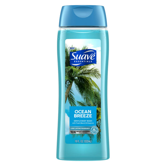 Suave USA Ocean Breeze Body Wash 18 fl oz (532ml)