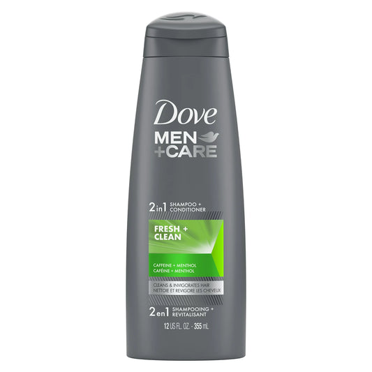 Dove U.S.A Men Shampoo + Conditioner Fresh + Clean 2in1 355ml