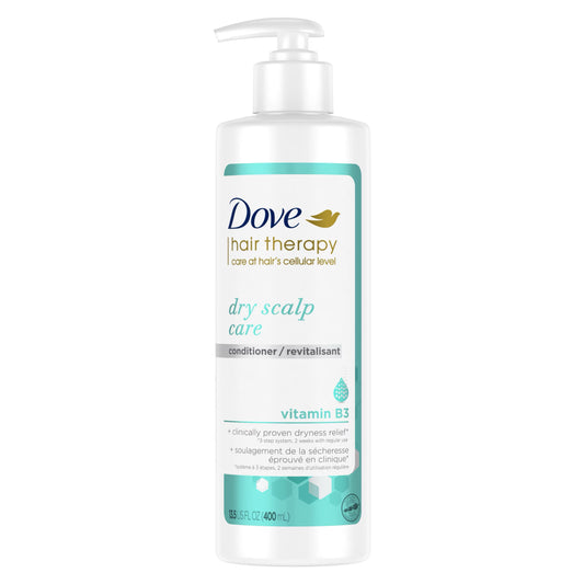 Dove U.S.A Hair Therapy Dry Scalp Care Conditioner 400ml