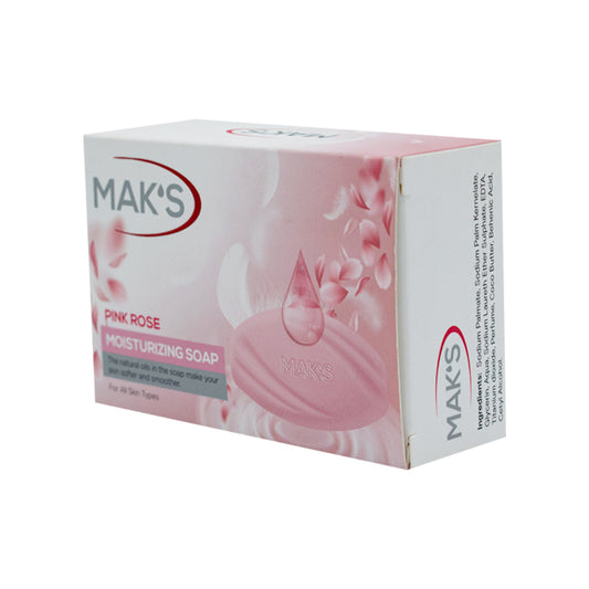 Mak῾S Pink Rose Moisturizing Soap 100g