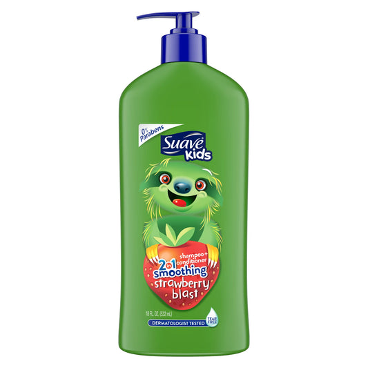 Suave Kids U.S.A 2in1 Shampoo+Conditioner Strawberry 532ml